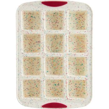TRUDEAU Loyang Brownies 12 Cav Confetti ( 5120125 )