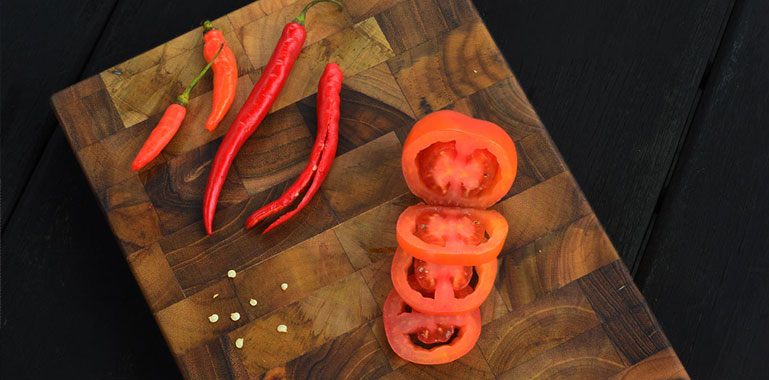 end grain cutting board